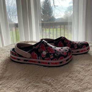 Floral Crocs